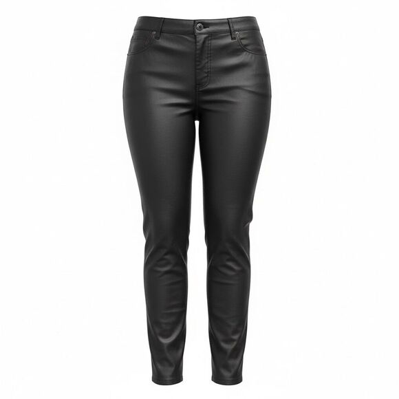 Est. 1946 Denim Women's Plus Size 18 Black Skinny Ankle Pants - Picture 2 of 7